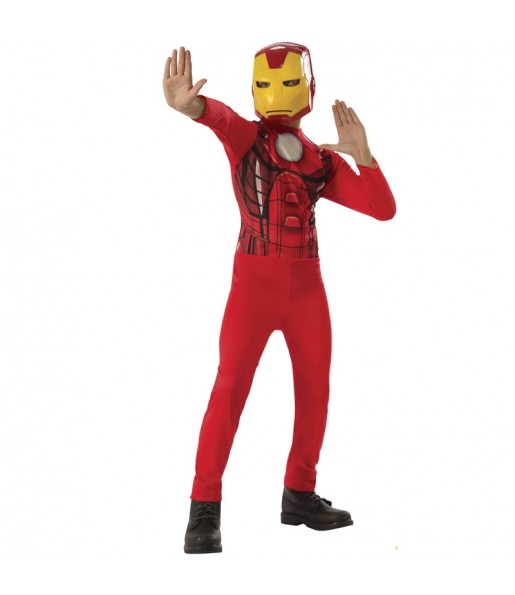 Disfraz de Superhéroe Iron Man classic para niño
