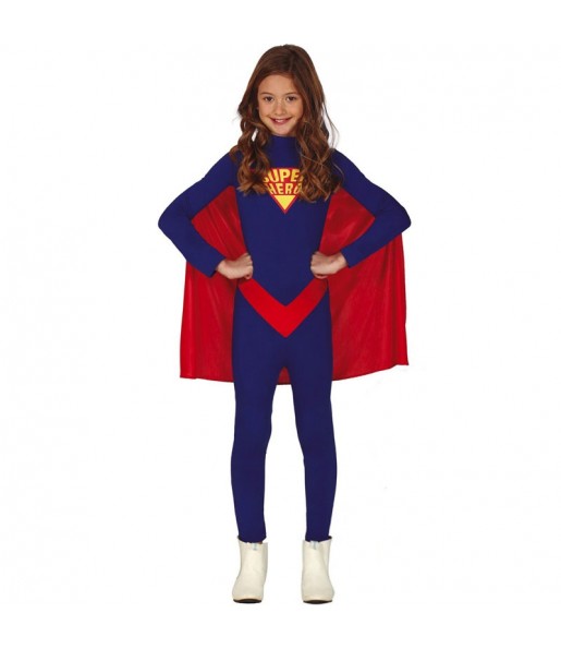 Superheldin Kryptonit Kostüm für Mädchen
