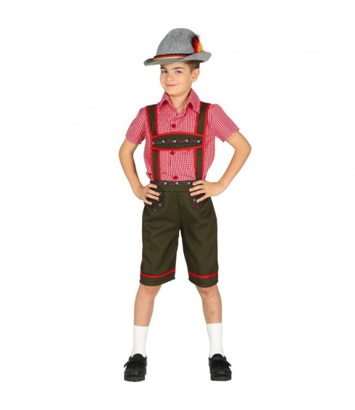 Tirolerisch Kostüm für Jungen