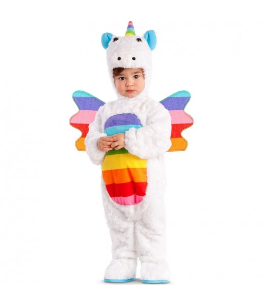 Mehrfarbiges Baby Einhorn Kostüm