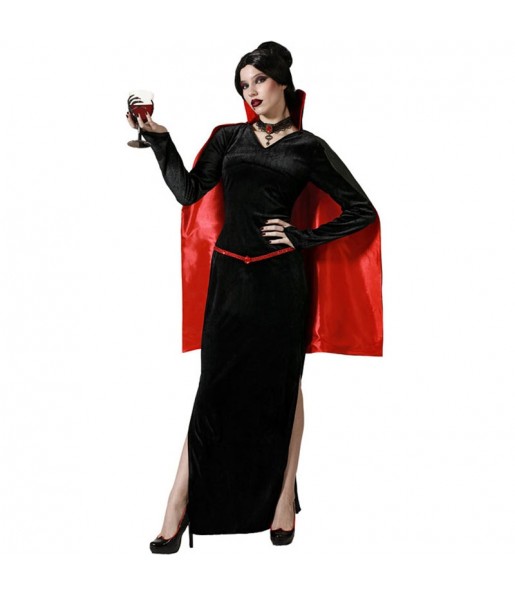 Klassische Vampirin Kostüm für Damen