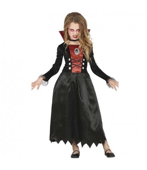 Vampirin der Finsternis Kostüm für Mädchen