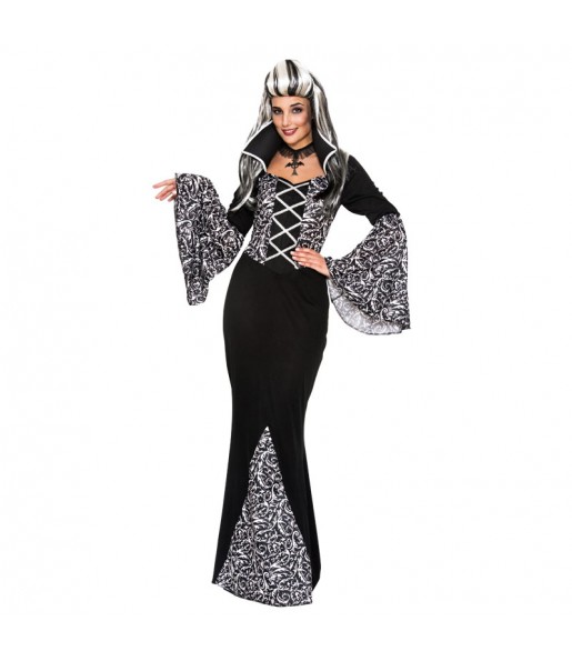 Luxus Gotische Vampirin Kostüm Frau für Halloween Nacht