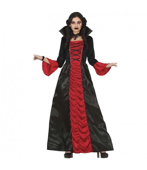 Gotische Vampiress Kostüm für Damen