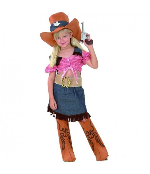 Cowgirl Mädchenverkleidung, die sie am meisten mögen