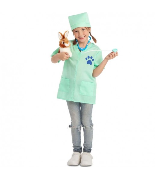 Tierarzt Kostüm mit Zubehör für Kinder