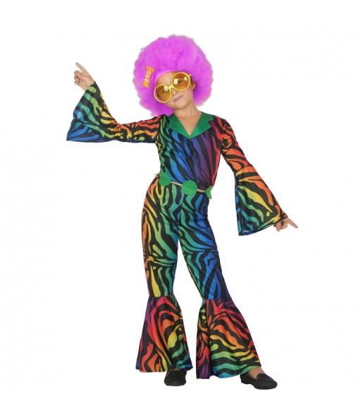 Retro Disco Kostüm für Mädchen