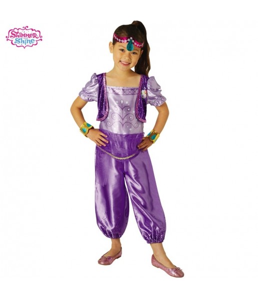Shimmer and Shine Lila Kostüm für Mädchen