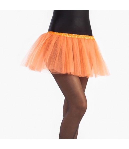 Oranger Tutu-Rock für Mädchen