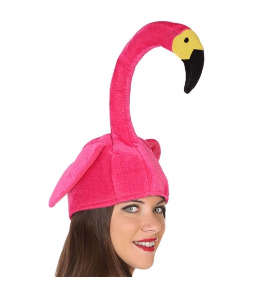 Chapéu Flamingo cor-de-rosa para completar o seu disfarce
