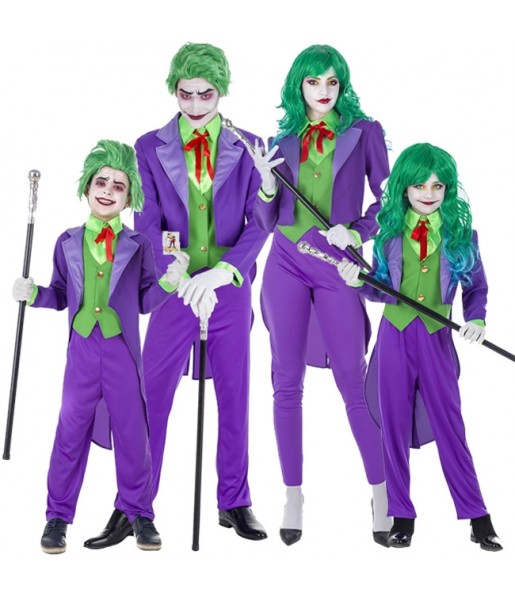 Jokers Batman Kostüme für Gruppen und Familien