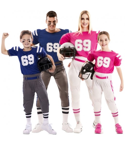 Super Bowl Football-Spieler Kostüme für Gruppen und Familien