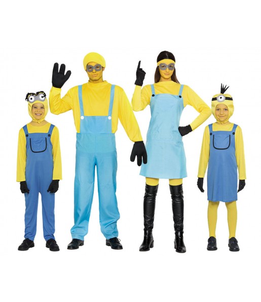 Minions Kostüme für Gruppen und Familien