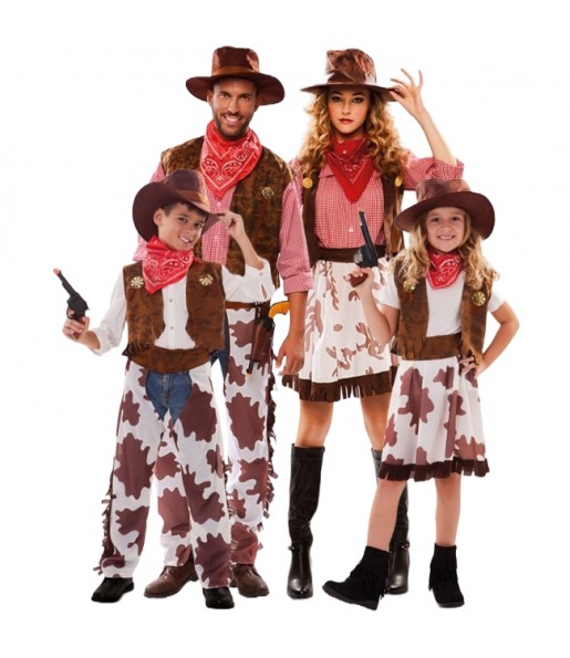 Cowboys Kostüme für Gruppen und Familien
