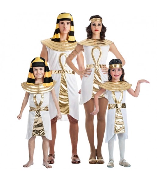 Goldene Ägypter Kostüme für Gruppen und Familien