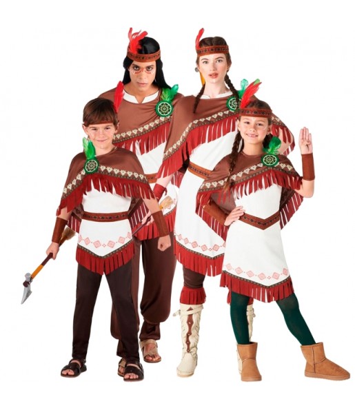 Kostüme Wald-Elfen für Gruppen und Familien