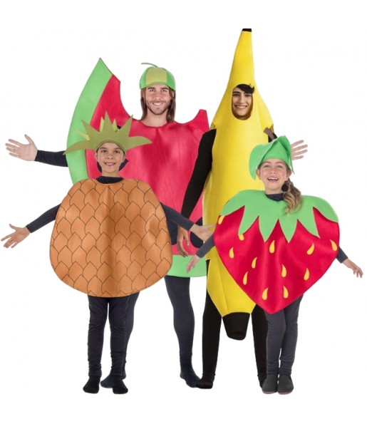 Tutti Frutti Kostüme für Gruppen und Familien