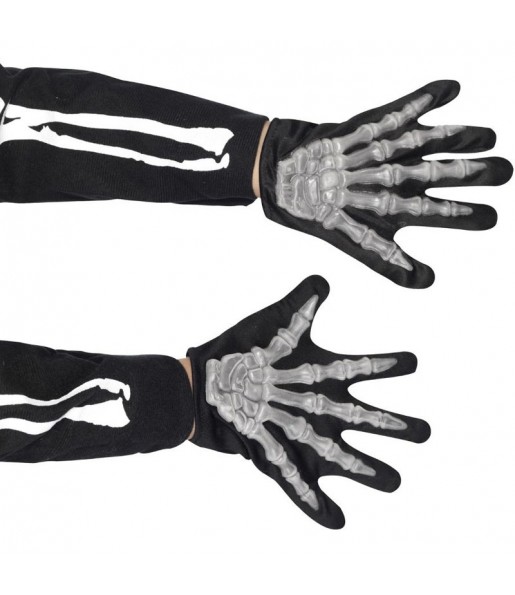 Zombie-Skelett-Handschuhe für Kinder