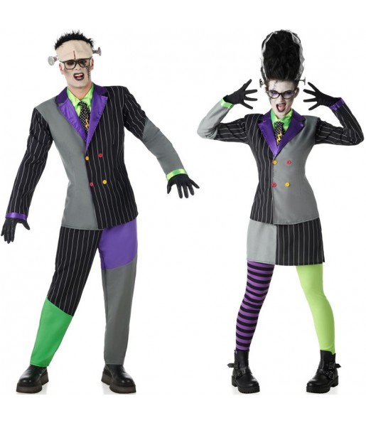 Frankenstein-Monster Kostüme für Paare
