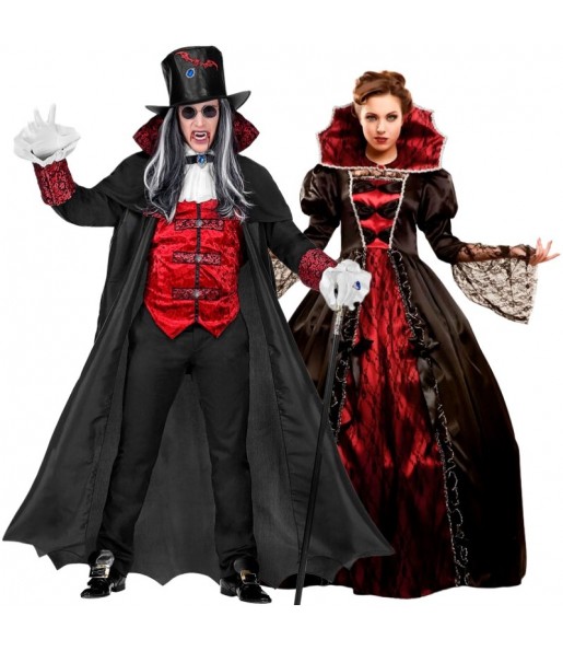 Luxus-Vampire Kostüme für Paare