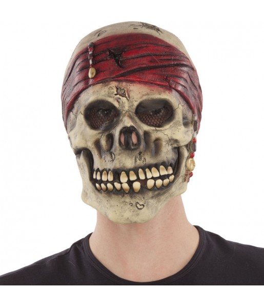 Pirat Skelett Maske
