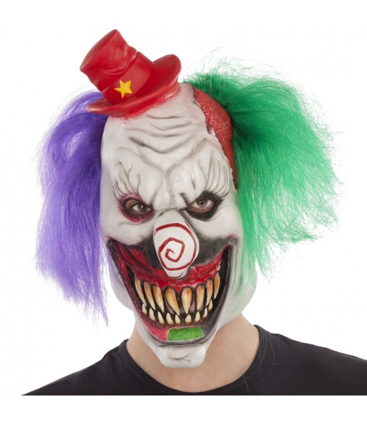 Verrückter Clown Maske