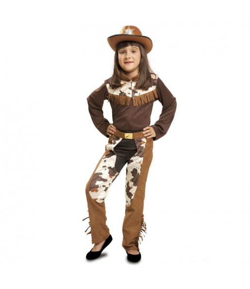 Far West Cowgirl Mädchenverkleidung, die sie am meisten mögen