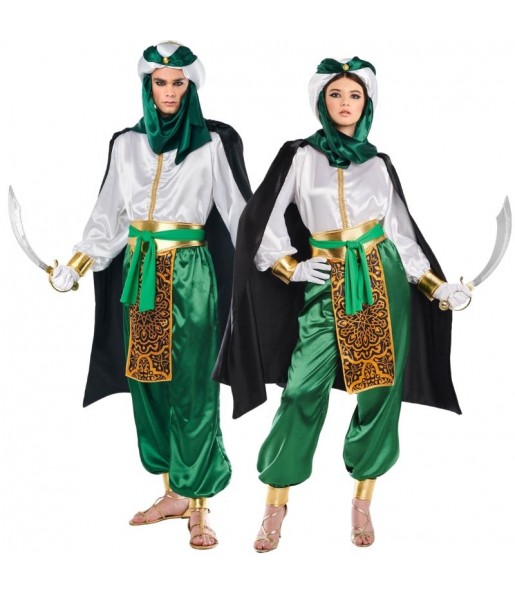 Arabische Beduinen Deluxe Kostüme für Paare