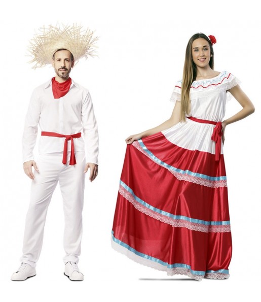 Lateinamerikaner Kostüme für Paare