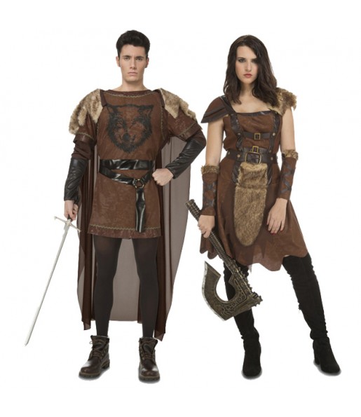 Mit dem perfekten Robb und Sansa Stark Game of Thrones-Duo kannst du auf deiner nächsten Faschingsparty für Furore sorgen.