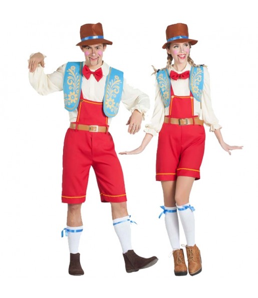 Mit dem perfekten Pinocchio-Handpuppen-Duo kannst du auf deiner nächsten Faschingsparty für Furore sorgen.