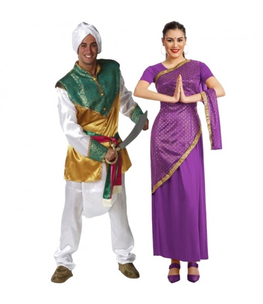 Bollywood-Stars Kostüme für Paare