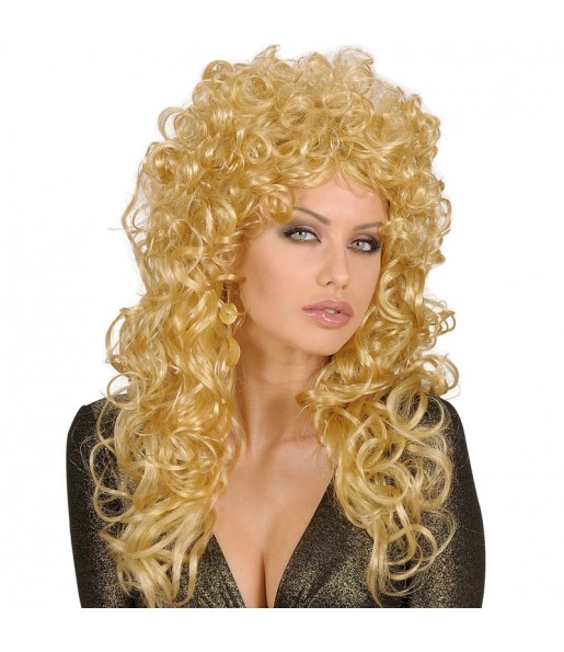 Attraktive blonde Perücke für Frauen um Ihr Kostüm zu vervollständigen