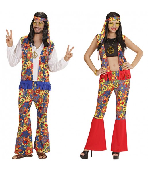 Mit dem perfekten Reggae-Hippies-Duo kannst du auf deiner nächsten Faschingsparty für Furore sorgen.