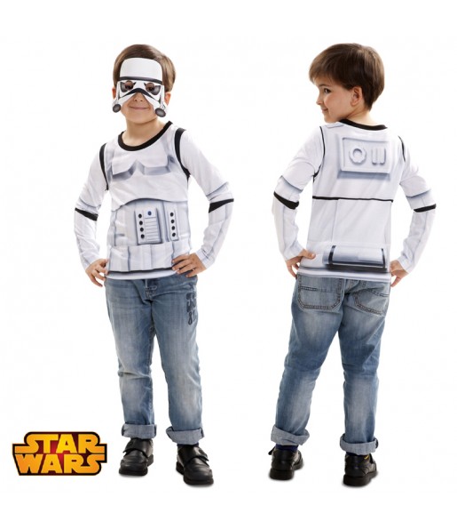 Stormtrooper T-Shirt Kinderverkleidung, die sie am meisten mögen