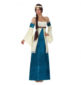 Kostüm Sie sich als Mittelalterliches Damen Kostüm für Damen-Frau für Spaß und Vergnügungen