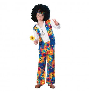 Blumen-Hippie-Kostüme für Jungen