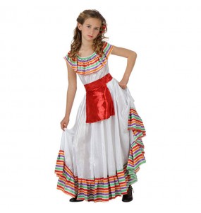Mexikanerin mit Schürze Mädchenverkleidung, die sie am meisten mögen
