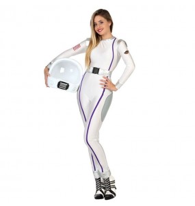 Kostüm Sie sich als Astronauten Kostüm für Damen-Frau für Spaß und Vergnügungen