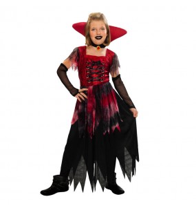 Verkleiden Sie die Langer Gotischer VampirMädchen für eine Halloween-Party