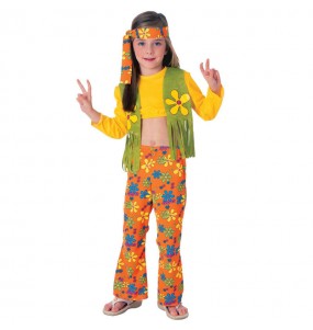 Hippie Blumenmädchen Kostüm