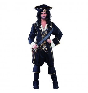 Nacht Pirat Erwachseneverkleidung für einen Faschingsabend