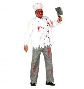 Verkleidung Zombie Koch Erwachsene für einen Halloween-Abend