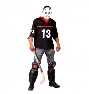 Verkleidung Jason Voorhees - Freitag der 13 Erwachsene für einen Halloween-Abend