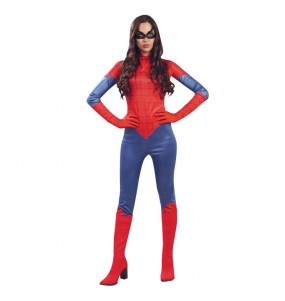 Kostüm Sie sich als Spinnen-Superheldin Kostüm für Damen-Frau für Spaß und Vergnügungen
