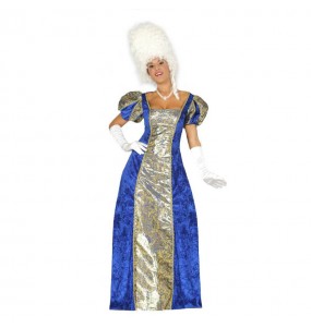 Kostüm Sie sich als Blaue Marquise Kostüm für Damen-Frau für Spaß und Vergnügungen