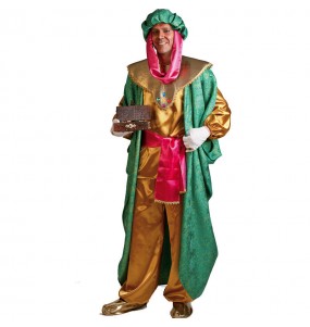 König Balthasar Erwachseneverkleidung für einen Faschingsabend