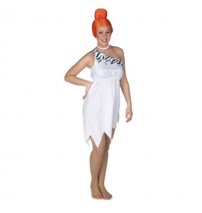 Kostüm Sie sich als Familie Feuerstein - Wilma Kostüm für Damen-Frau für Spaß und Vergnügungen