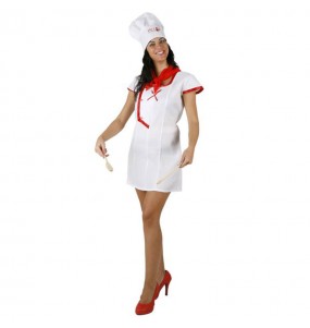 Kostüm Sie sich als Koch Kostüm für Damen-Frau für Spaß und Vergnügungen