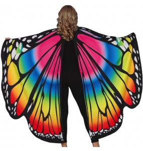 Riesige mehrfarbige Schmetterlingsflügel